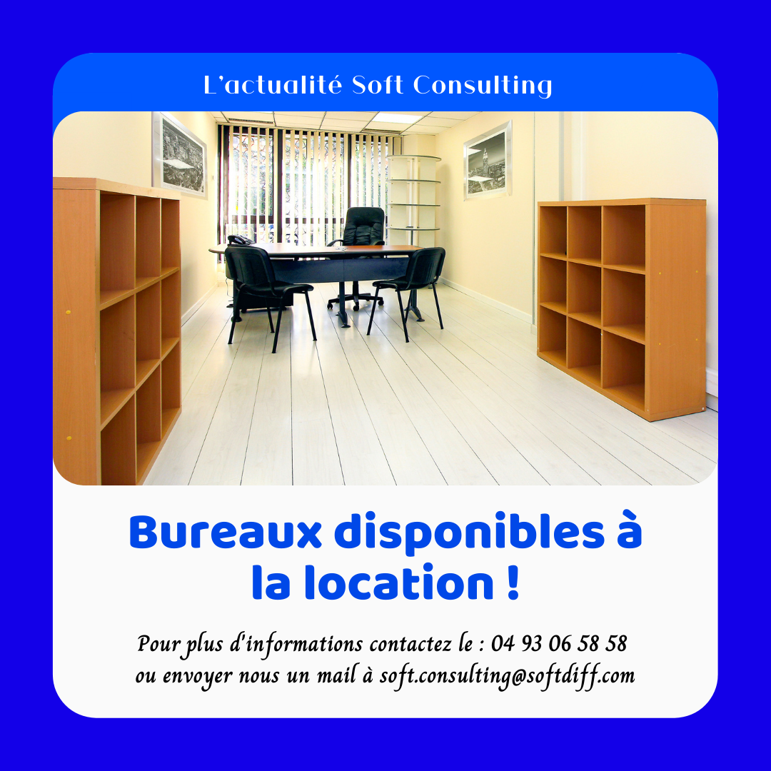 Page d'accueil Soft Consulting